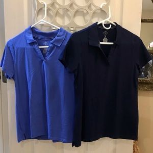 Pair of St. John’s Bay Collar Polo Shirts